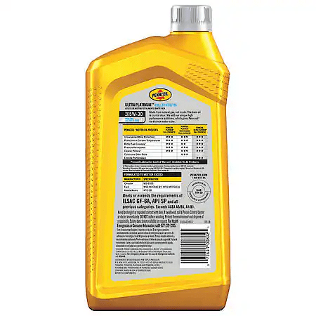 Pennzoil Pennzoil Ultra Platinum Full Synthetic 5W30