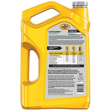 Pennzoil Pennzoil Ultra Platinum Full Synthetic 5W30