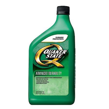 Quaker State Advanced Durability 10W-30 GF5 Conventional Motor Oil (1 Quart)
