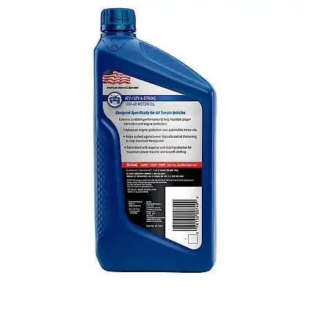 Valvoline 4-Stroke ATV Conventional 10W-40 Motor Oil: 1 Quart