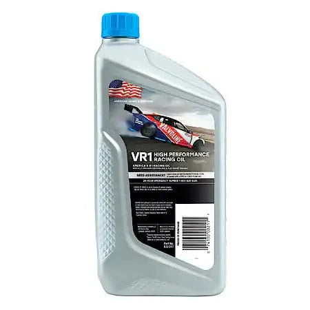 Valvoline VR1 Conventional 20W-50 Motor Oil: High Performance High Zinc, 1 Quart