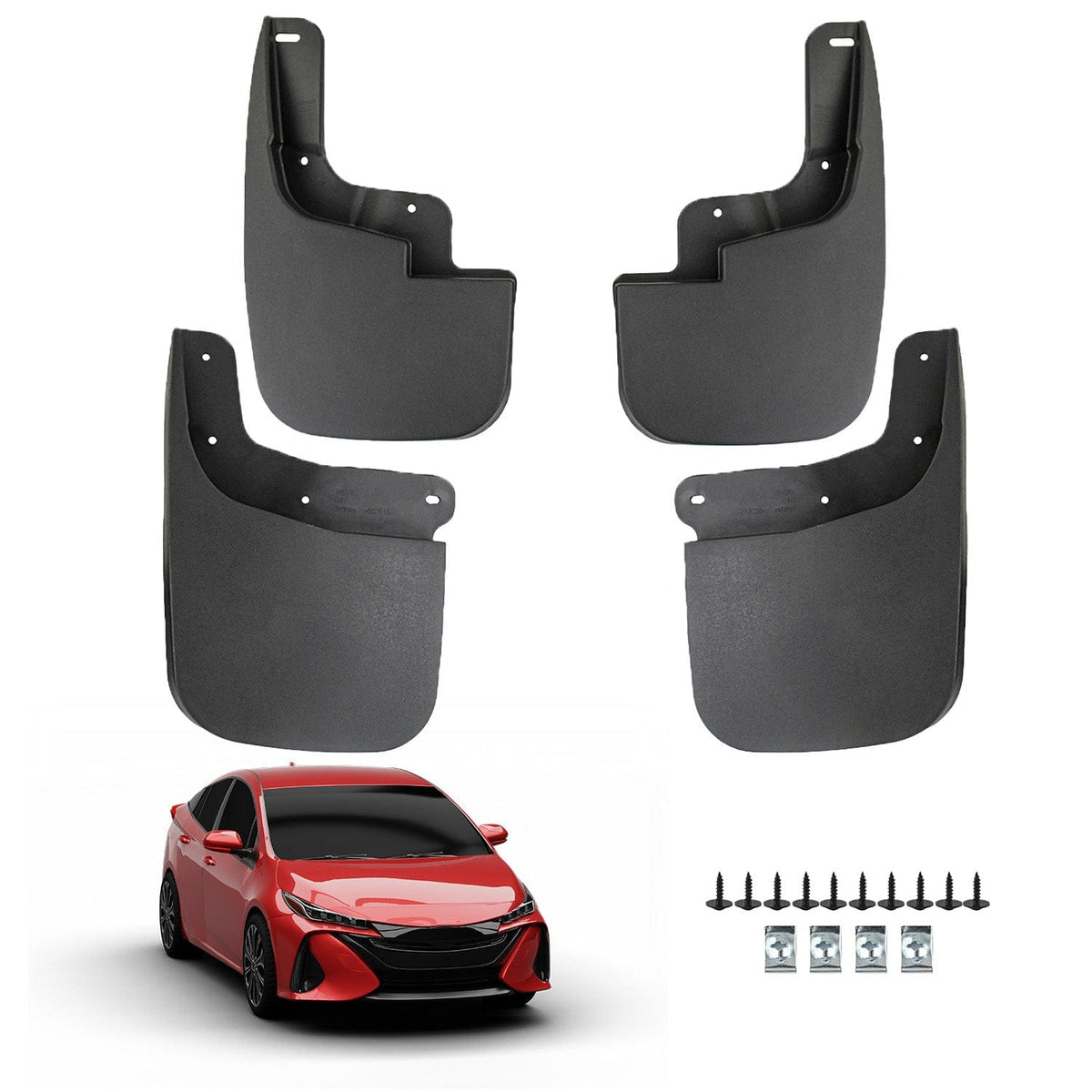 Mud Flaps for Chevy Colorado GMC Canyon 2015-2022 Without Fender Flares Cladding