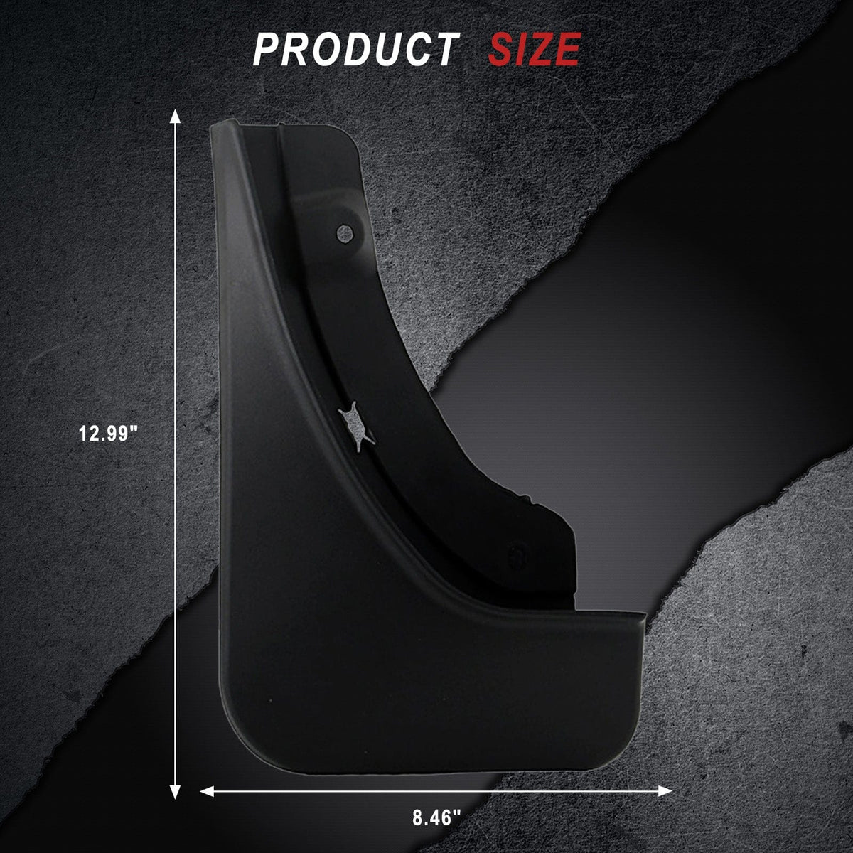 Mud Flaps Splash Guards | 2022–2025 Jeep Grand Cherokee L No Drill