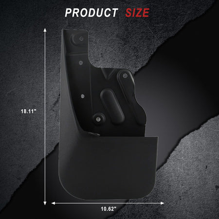 Mud Flaps Splash Guards Set | 2022–2026 Toyota Tundra