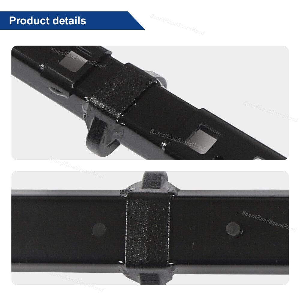 New Black Floor Track Brackets Fit For Ford Transit 2015-23 2 Person Bench Seat