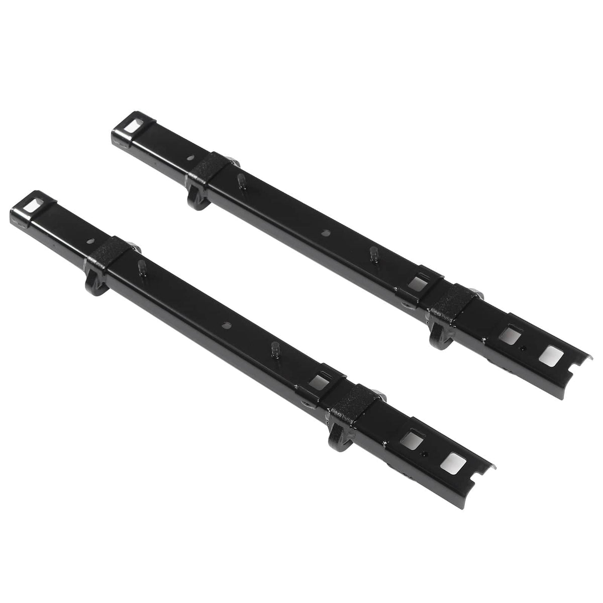 New Black Floor Track Brackets Fit For Ford Transit 2015-23 2 Person Bench Seat
