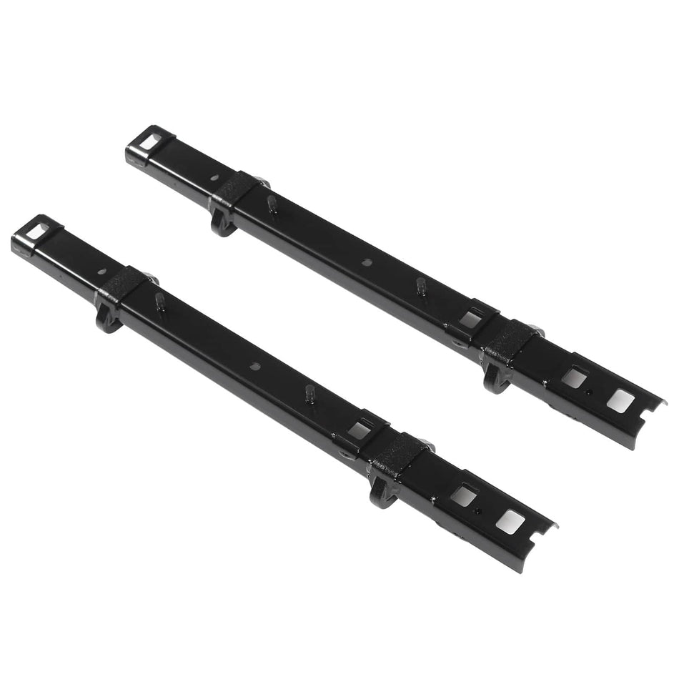 New Black Floor Track Brackets Fit For Ford Transit 2015-23 2 Person Bench Seat