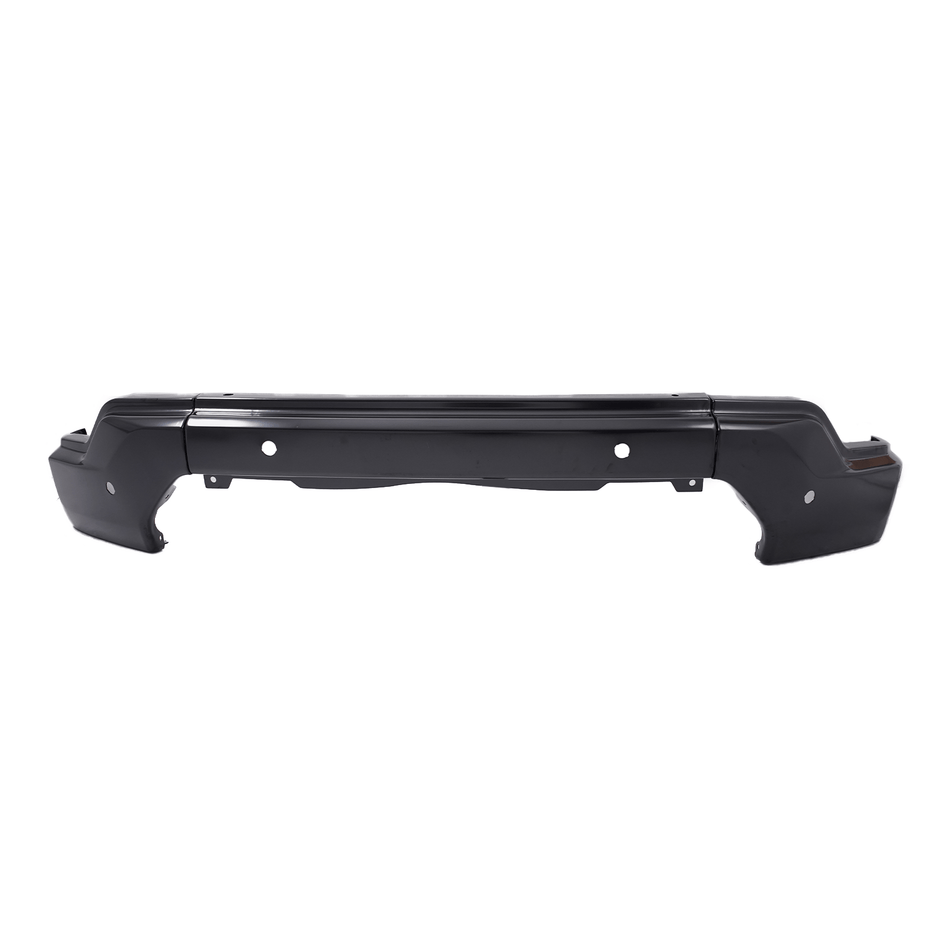 New Black Front Bumper Face Bar Fit For GMC Sierra 1500 2019-2021 W/Parking Hole