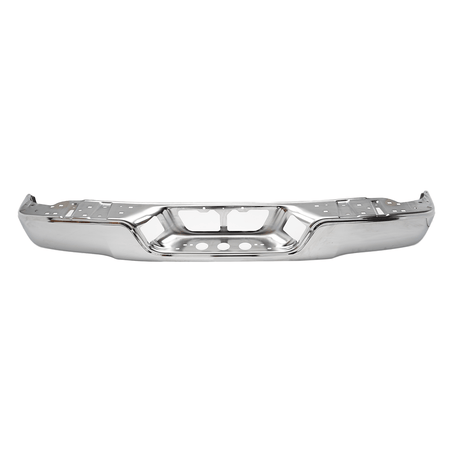 NEW Chrome - Steel Rear Bumper Shell Face Bar Fit For Toyota Tundra 2007-2013
