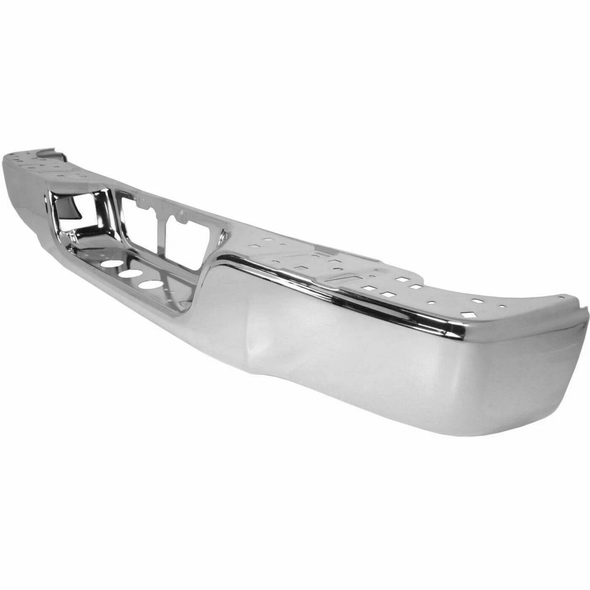 NEW Chrome - Steel Rear Bumper Shell Face Bar Fit For Toyota Tundra 2007-2013