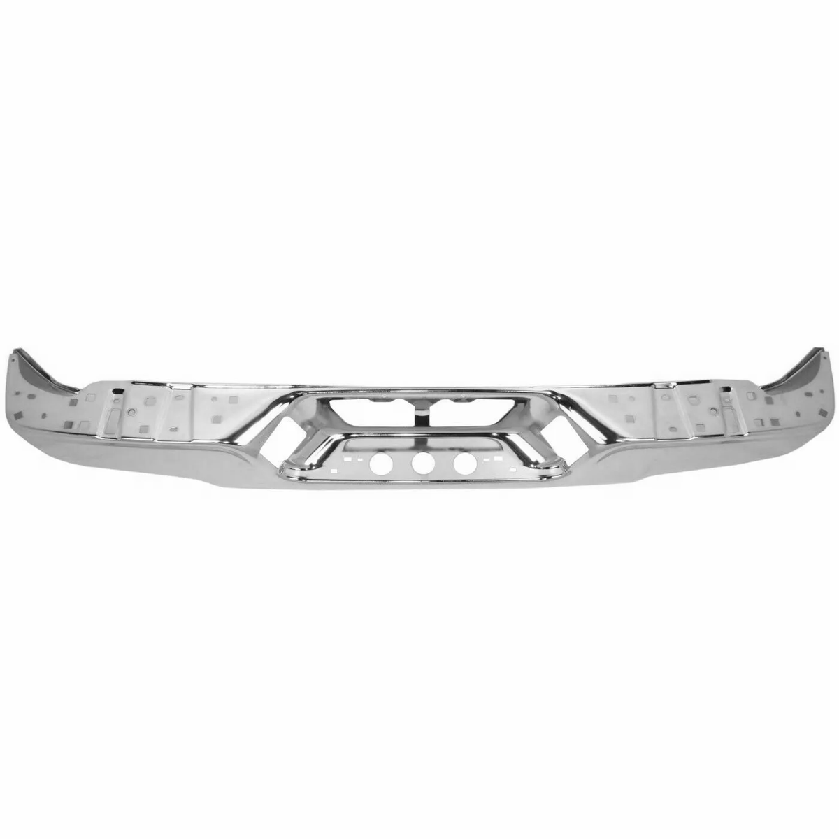 NEW Chrome - Steel Rear Bumper Shell Face Bar Fit For Toyota Tundra 2007-2013