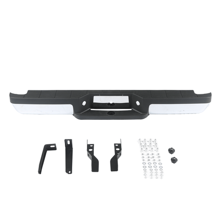 NEW Chrome Steel Rear Step Bumper Fit For Ford Ranger 1993-2011