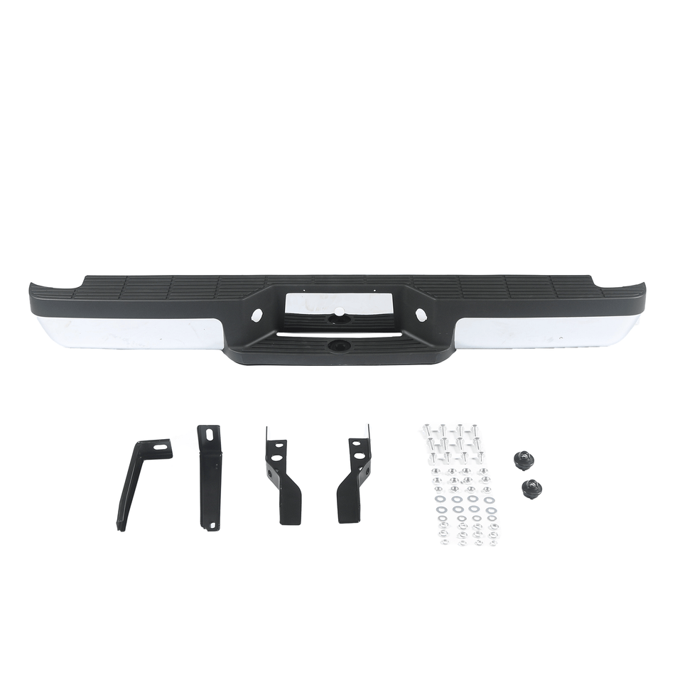 NEW Chrome Steel Rear Step Bumper Fit For Ford Ranger 1993-2011