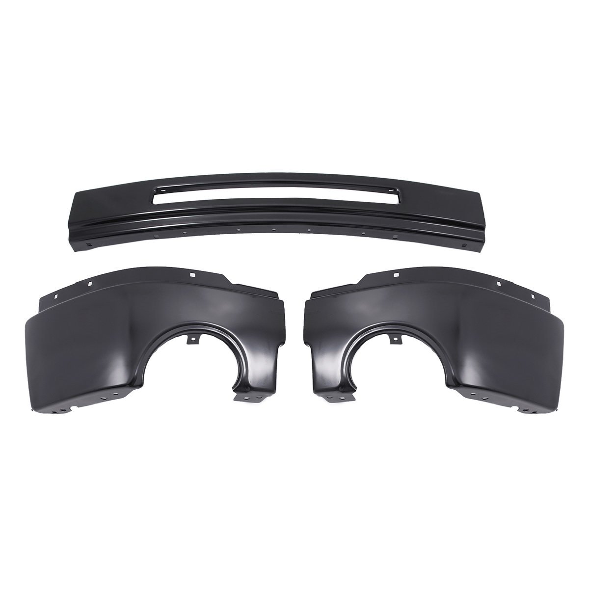 NEW Fit For GMC Sierra 1500 2007-2013 Made Paintable Front Bumper