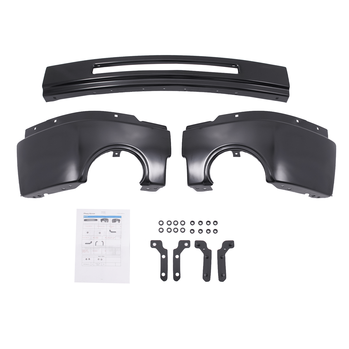 NEW Fit For GMC Sierra 1500 2007-2013 Made Paintable Front Bumper