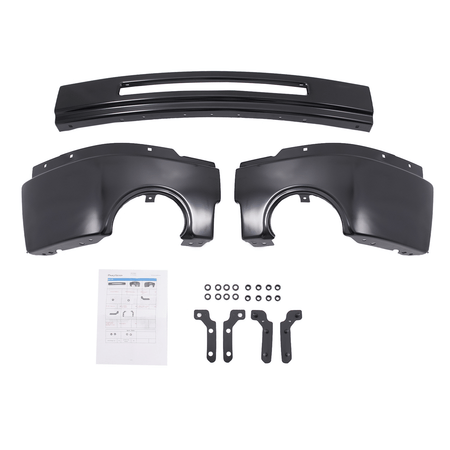 NEW Fit For GMC Sierra 1500 2007-2013 Made Paintable Front Bumper