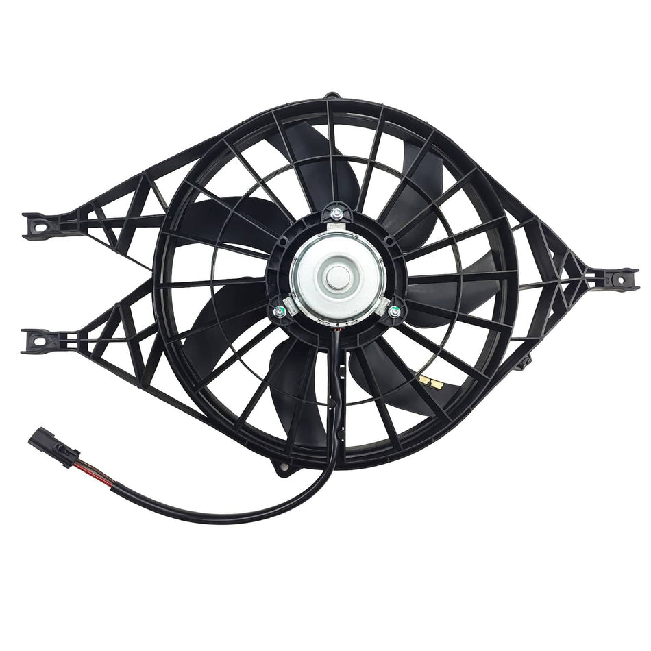 New Radiator Cooling Fan & Motor Fit For Dodge Durango Dakota Pickup Truck 00-04