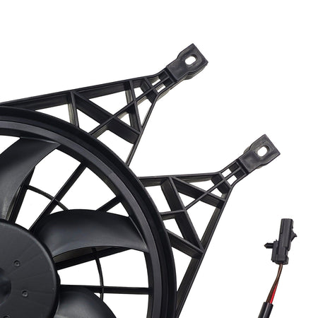 New Radiator Cooling Fan & Motor Fit For Dodge Durango Dakota Pickup Truck 00-04