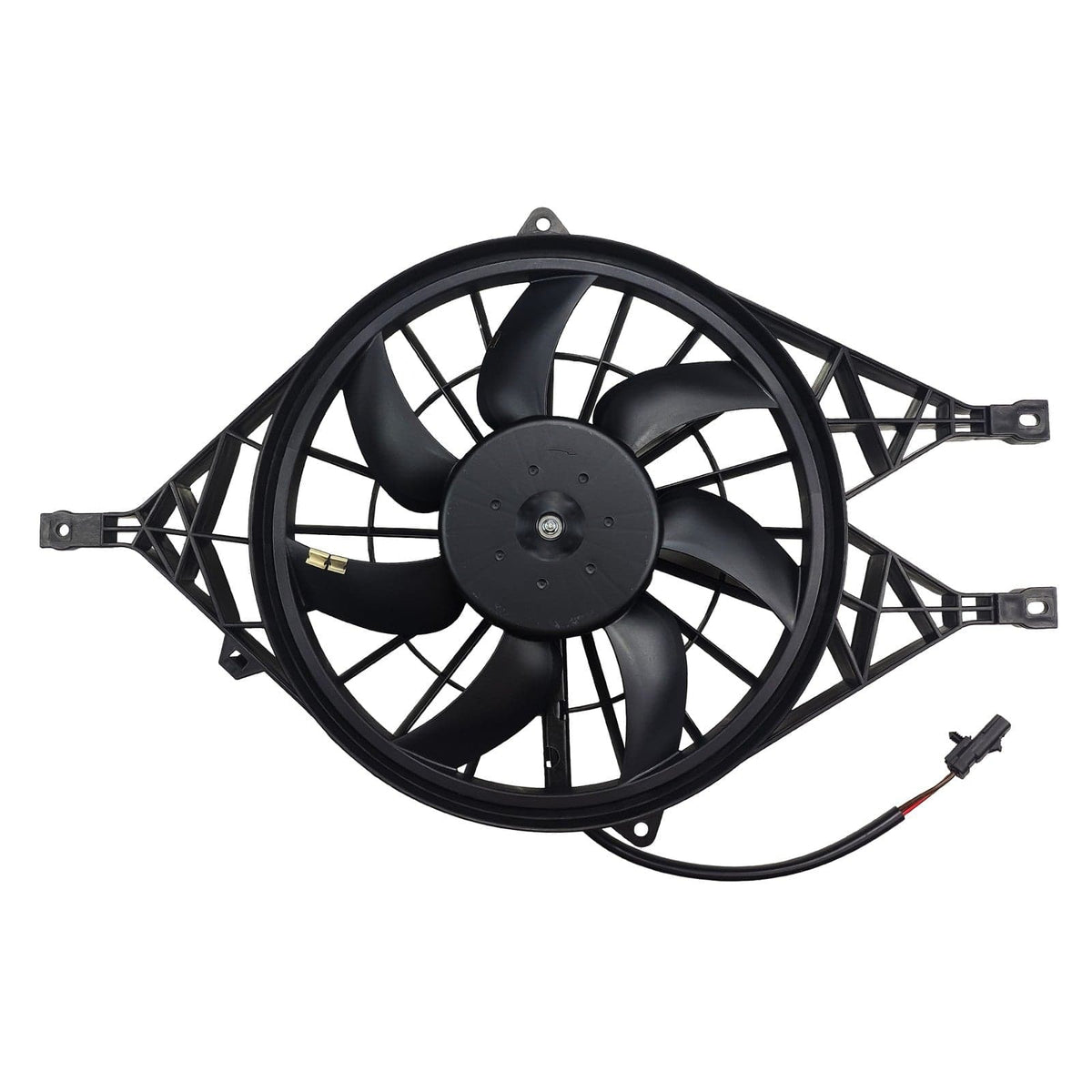 New Radiator Cooling Fan & Motor Fit For Dodge Durango Dakota Pickup Truck 00-04