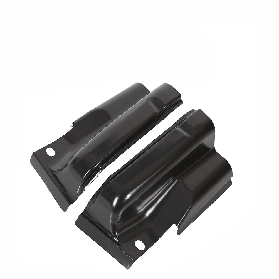 Pair Fit For Ford F150 2009-2014 Crew Cab 4 Door Steel Cab Corners Black