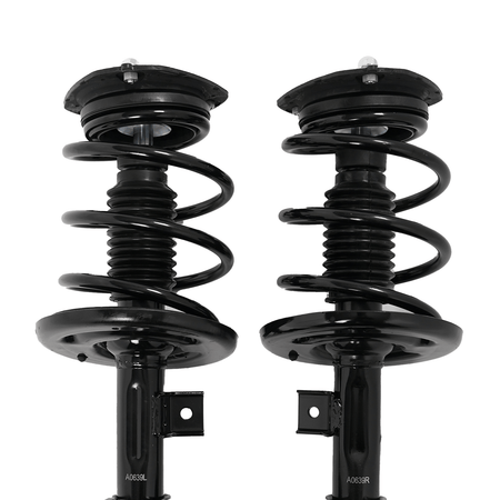 Pair Front LR Quick Complete Strut-Coil Spring Fit For Nissan Maxima 2009-14
