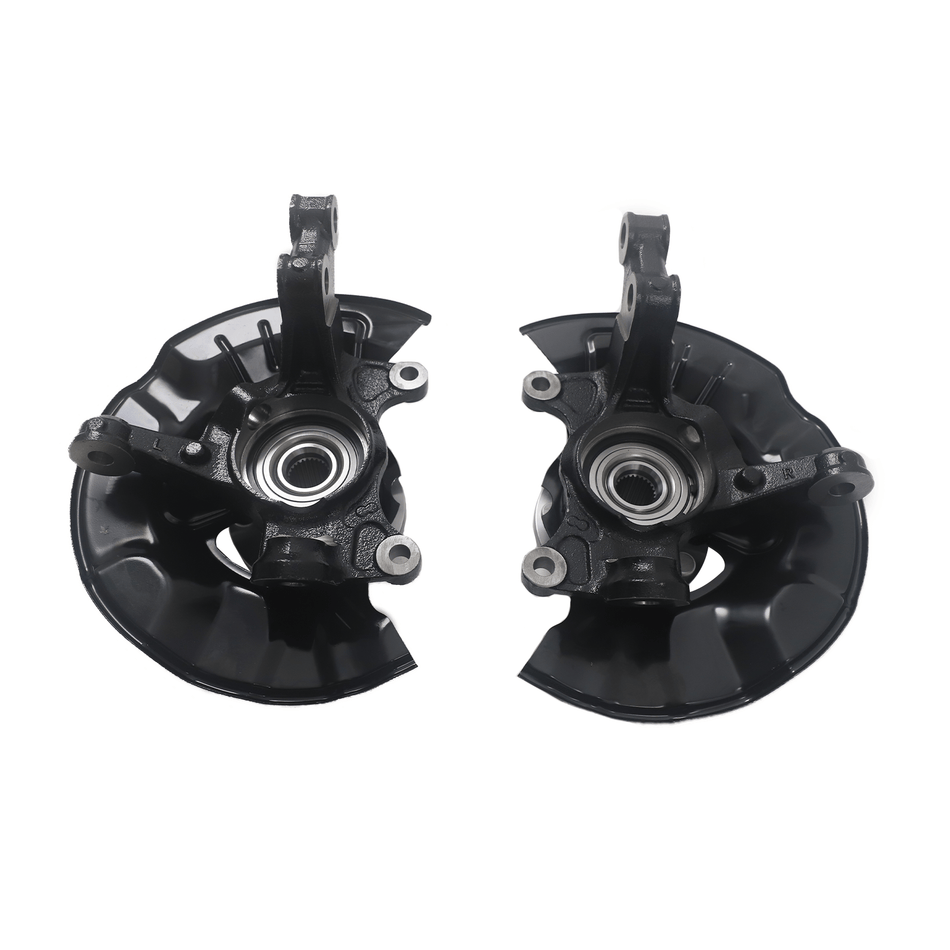 Pair Front Wheel Bearing Hub Knuckle Assy Fit for Toyota Corolla 1.8L 14-18