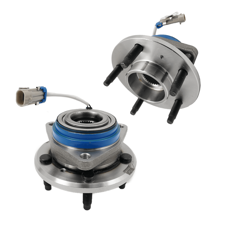 Pair Front Wheel Bearing Hubs Assembly Fit For Buick Lucerne Lacrosse Lesabre