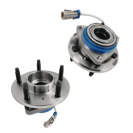 Pair Front Wheel Bearing Hubs Assembly Fit For Buick Lucerne Lacrosse Lesabre