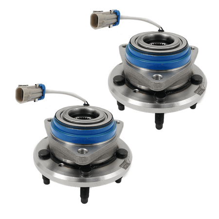 Pair Front Wheel Bearing Hubs Assembly Fit For Buick Lucerne Lacrosse Lesabre