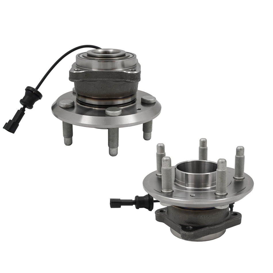Pair Rear Wheel Bearing Hubs fit for Chevy Equinox GMC Terrain 2.4L 10-17