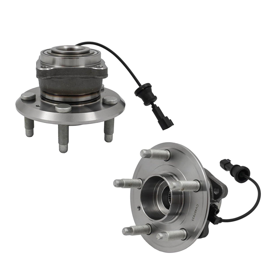 Pair Rear Wheel Bearing Hubs fit for Chevy Equinox GMC Terrain 2.4L 10-17