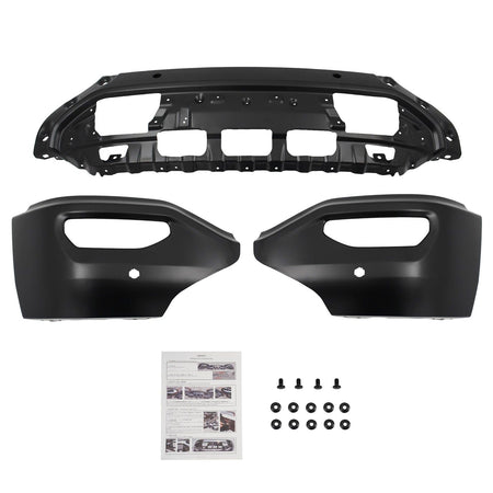 Primered Front Bumper Face Bar fit for GMC Sierra 1500 2016-2018 w/ Park holes