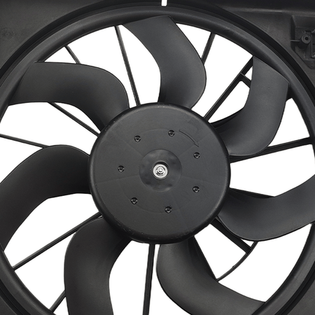 Radiator Cooling Fan Assembly fit for Ford Focus 2008-2011 w/Air Conditioning