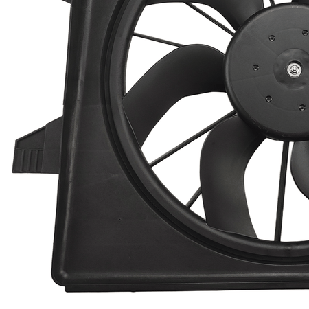 Radiator Cooling Fan Assembly fit for Ford Focus 2008-2011 w/Air Conditioning