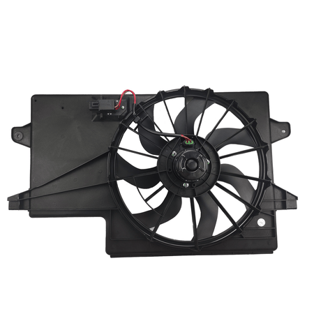 Radiator Cooling Fan Assembly fit for Ford Focus 2008-2011 w/Air Conditioning
