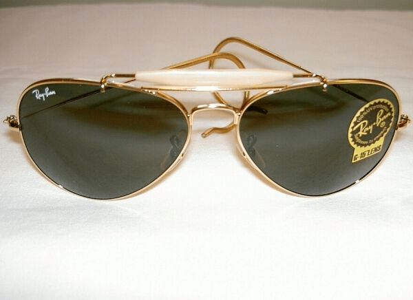Ray-Ban RB3030 Outdoorsman Aviator Sunglasses | Gold Frame G-15 Lens