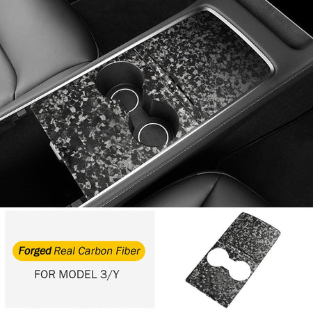 Center Console Real Carbon Fiber For 2017-2024 Tesla Model 3/ Y