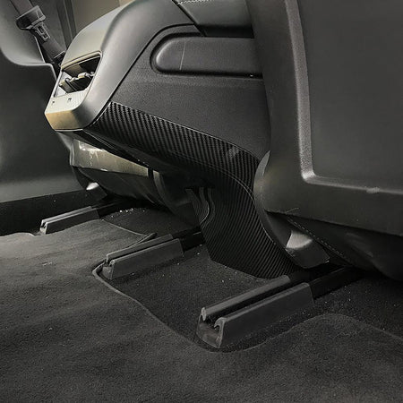 Real Carbon Fiber Rear Kickproof Decorative Frame For Tesla Model 3/ Y