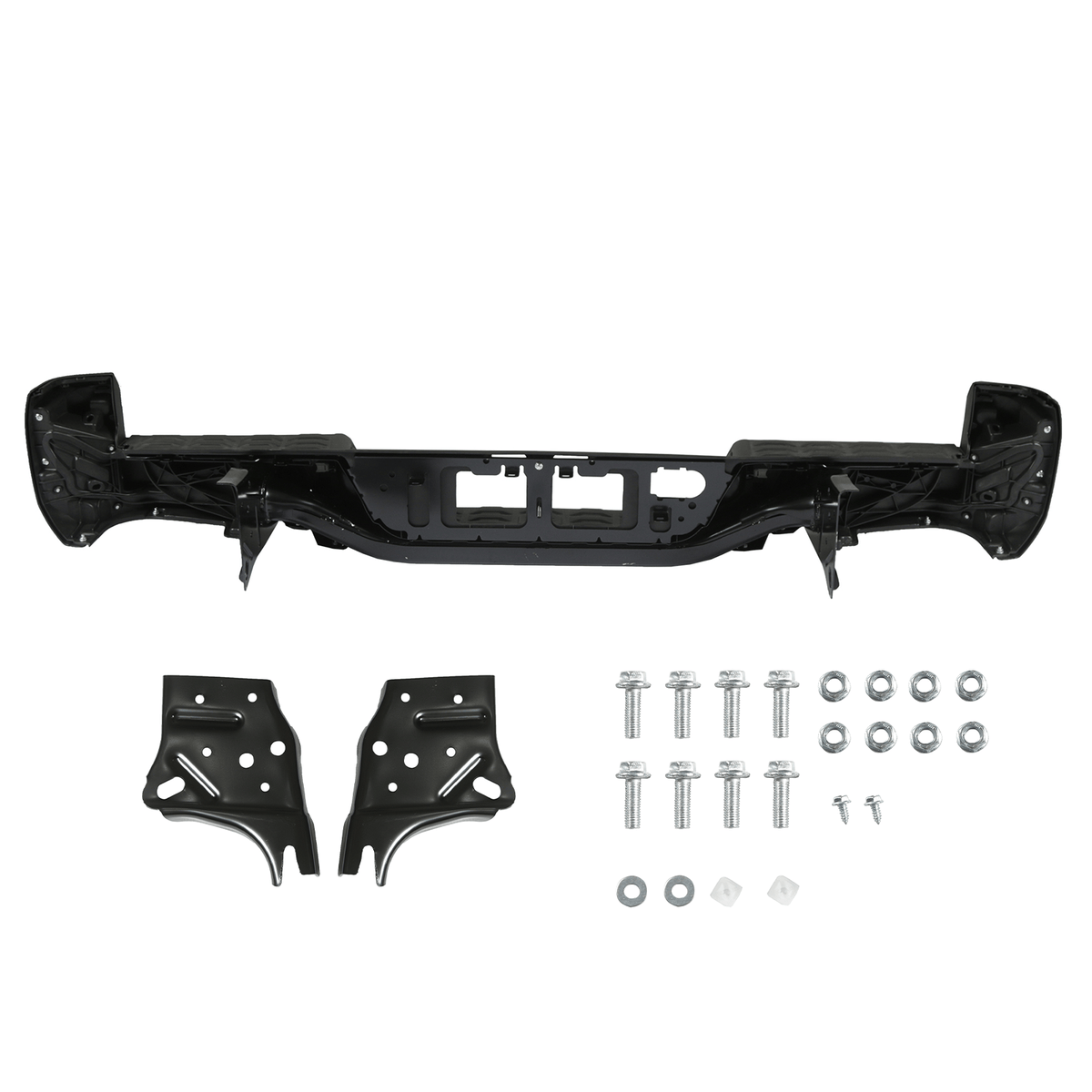 Rear Back Bumper Assembly Step Bar Fit For Toyota Tacoma 2016-2023 w/ Park Hole