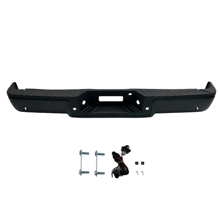 Rear Back Bumper W/ Parking Sensor Hole Fit for Ford F-150 Lincoln Mark LT 06-08