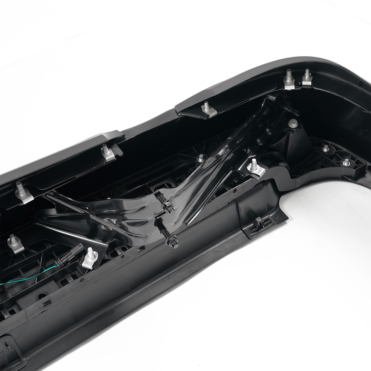 Rear Bumper Assembly Painted To Match Fit For Ram 1500 2019-2022 w/ Dual Exhaust