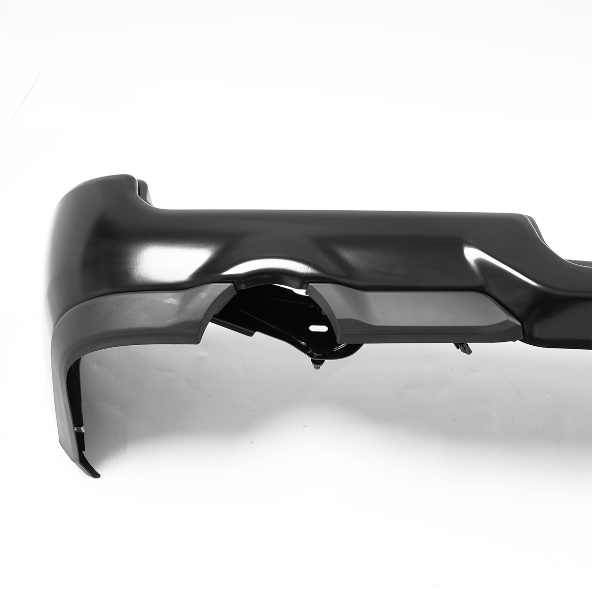 Rear Bumper Assembly Painted To Match Fit For Ram 1500 2019-2022 w/ Dual Exhaust