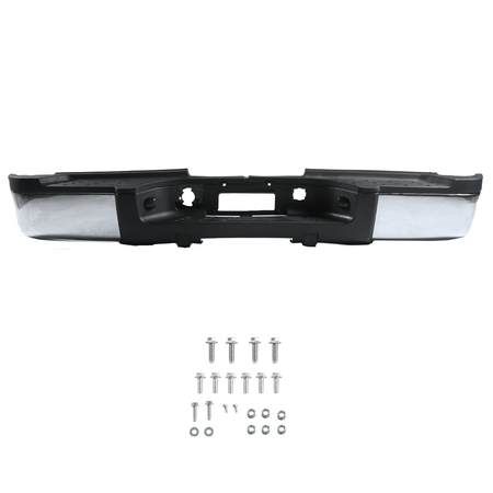 Rear Bumper W/License Light w/o Sensor Hole fit for SilveradoSierra 2500HD 11-14