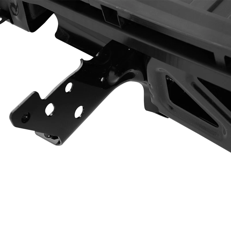 Rear Step Bumper Assembly Black W/o Fit For Silverado Sierra 2500 3500 2015-2019