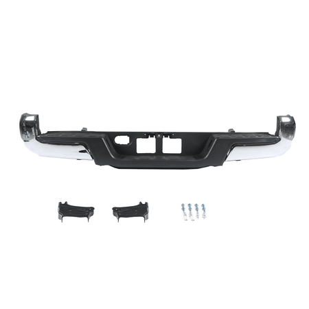Rear Step Bumper Assembly Chrome W/O Sensor Hole Fit For Toyota Tacoma  16-2023