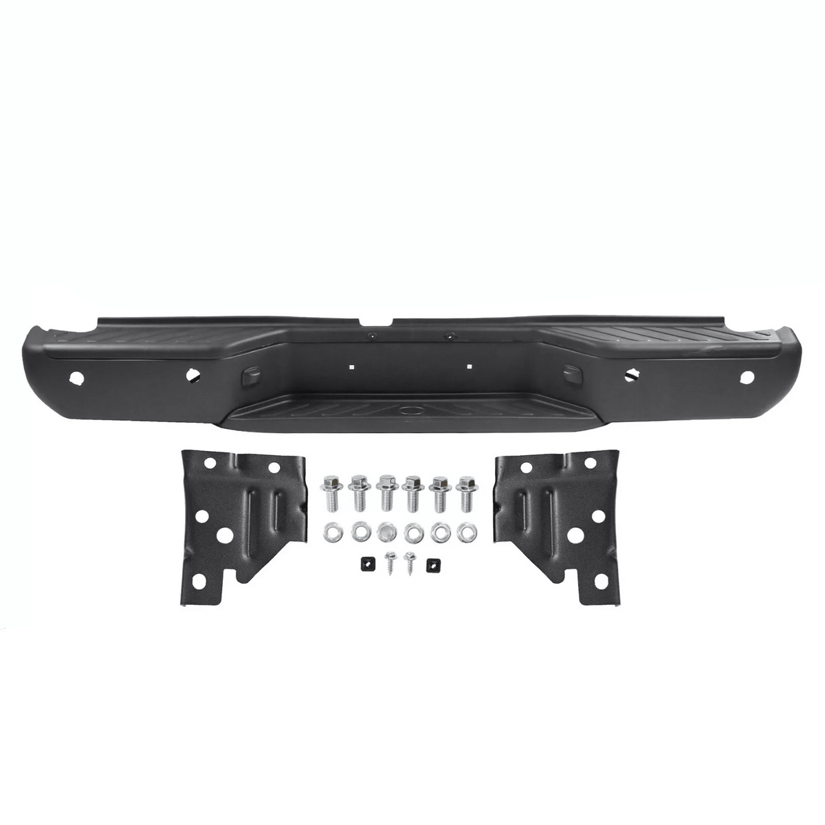 Rear Step Bumper Assembly Fit For Nissan Frontier 2013-2021 W/ Park Sensor hole