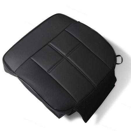 Replacement Vinyl Driver Bottom Seat Cover Fit For Lincoln Mark LT 2006-08 Black
