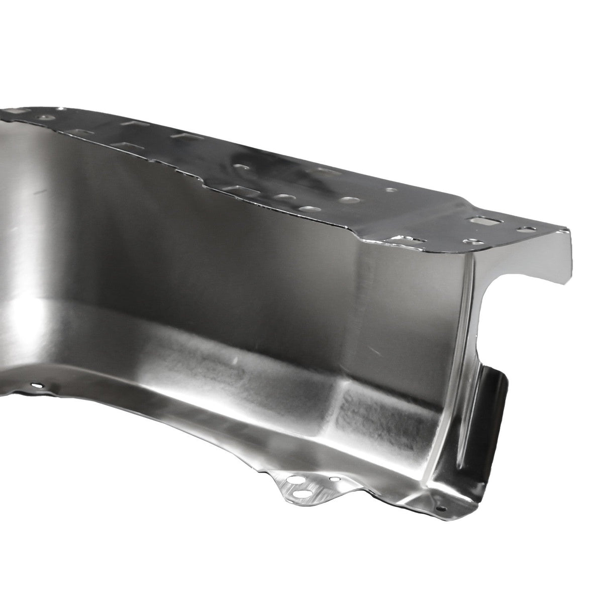 RH Bumper End Cap Fit For Toyota Tundra 14-21 Rear Extension Chrome Steel