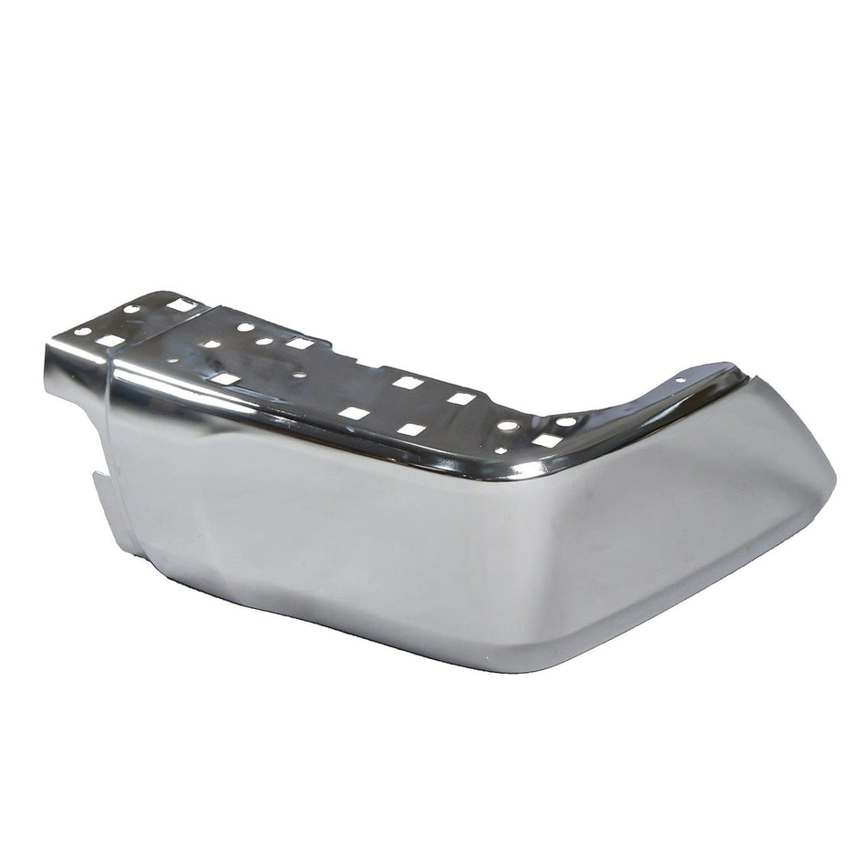 RH Bumper End Cap Fit For Toyota Tundra 14-21 Rear Extension Chrome Steel