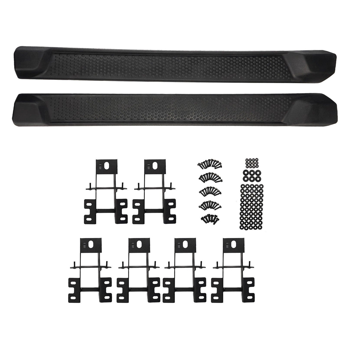Running Boards Fit For Jeep Wrangler JL 2018-2024 4-Door Side Step Nerf Bars